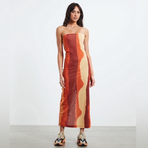 Nwt syndys sasha strapless dress size small - Picture 2 of 6